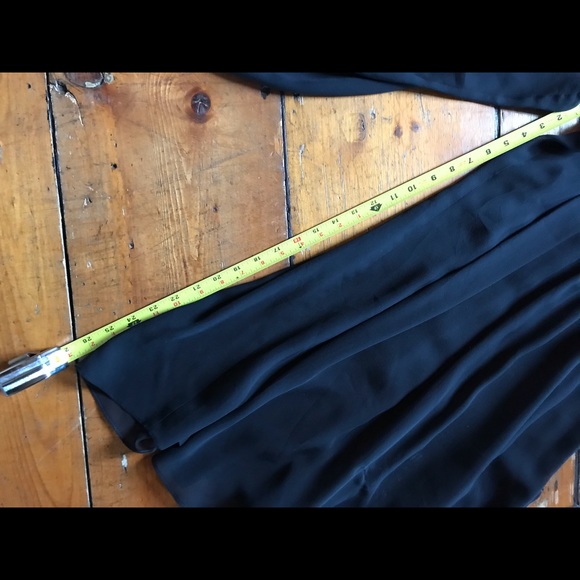 Rachel Zoe black draped pants/Palazzo size 12 New With Tag - Picture 10 of 12